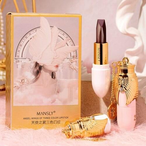 Velvet Matte Black Lipstick In A Three-color Long Lasting Lip Gloss Waterproof Moisturizing ​Lip Makeup Cosmetic TSLM1