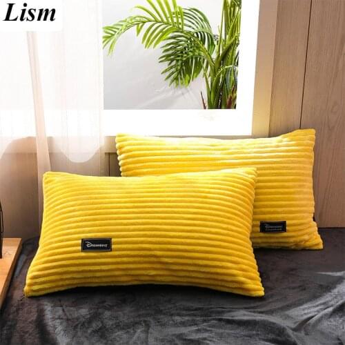 Velvet Pillow Case Soft Skin-friendly Household Pillow Covers