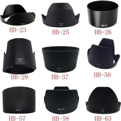 For HB-23 HB-25 HB-26 HB-29 HB-37 HB-50 HB-57 HB-58 HB-63 camera Lens Hood for nikon lens camera
