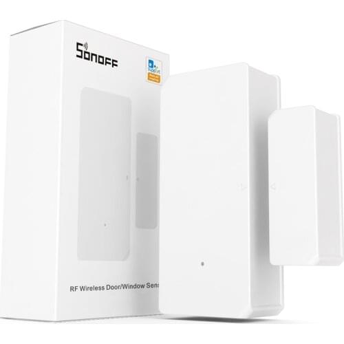 Sonoff 433mhz Wireless Door Window Magnet Sensor Detector DW1 For Home Wireless Alarm System , Works With Sonoff RF Bridge