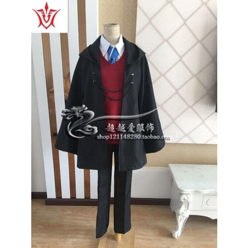 Fate/Grand Order Male Protagonist Shujinko Ritsuka Fujimaru Gudako Mages Association Uniform Suits Outfit Cosplay Costume