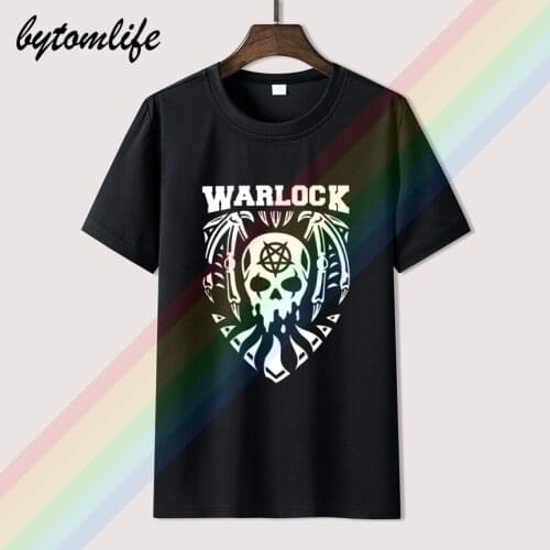 World of Warcraft Wow Series Heroes Illidan Cosplay T-Shirt Cotton Lycra