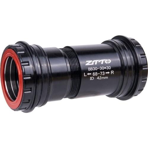 ZTTO BB30-30 Press-Fit Thread Lock Bottom Bracket 30mm Bicycle Bottom Bracket Aluminum Alloy Bicycle Crankshaft