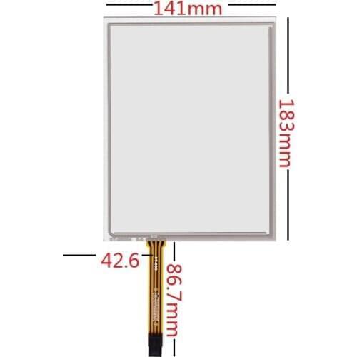 New 8 inch touch screen is suitable for EJ080NA-05A 05B 05C industrial control equipment