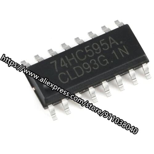 20PCS-50PCS Original 74HC595A SOIC-16 logic chip display driver IC