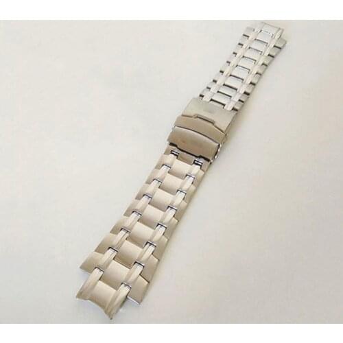 Drop Resistance Durable Replacement Metal Strap For Casio EDIFICE EFR-539 Watch Accessory High Quality Stainless Steel Watchband