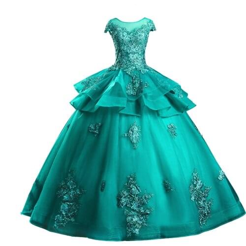 Luxury peacock green embroidery beading ball gown dress Renaissance Gown queen dress Victorian/Marie Antoinette Belle