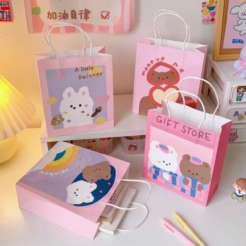 Lucky Bag Lucky Box Kid Small Creative Notebook Handbook Diary DIY planner Journal Kid Small Size Student Gift ff6