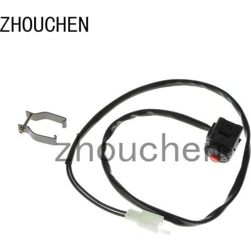 Horn Button Stop Switch 22mm Handlebar Mount for Motorcycle Motorbike ATV Quad Bike Dirt
