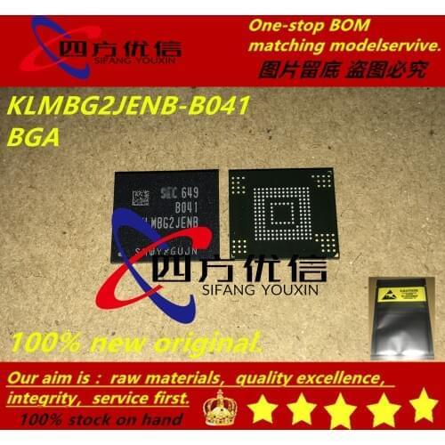 100% new original (2PCS) KLMBG2JENB-B041 BGA