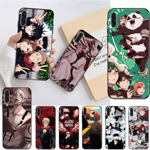 Jujutsu Kaisen Anime Phone Case For Samsung A40 A50 A71 A8 A10 S7 S8 S10 S20 Fe note 10 plus