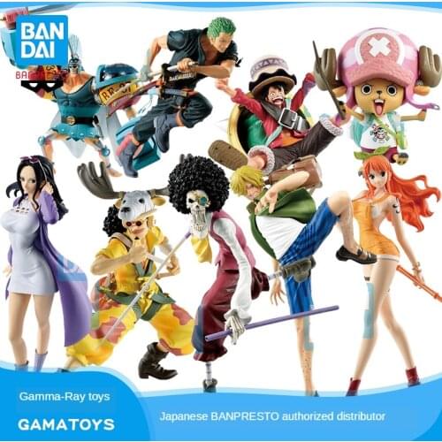 Bandai One Piece Prize Figure Handmade Authentic Fanatical Action Theater Luffy Solon Joba Nami Robin Sanji