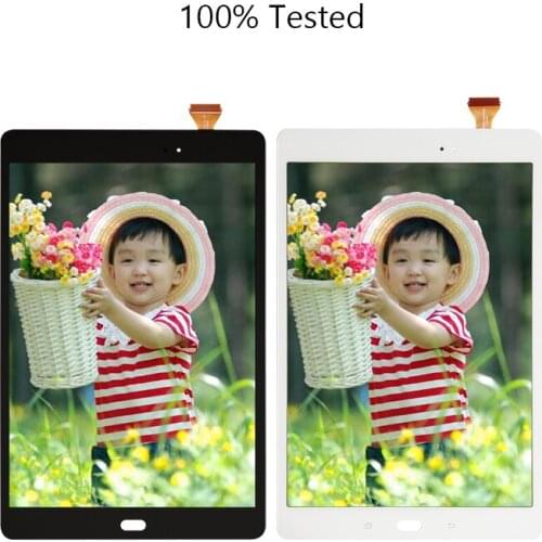 Free Shipping For Samsung Galaxy Tab A 9.7" T550 SM-T550 Lcd Digitizer Touch Screen Display Assembly Replacement