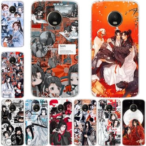 Anime Mo Dao Zu Shi MDZS Cover Phone Case For Motorola Moto G9 Play G7 Plus G8 Power EU E6 E5 G6 G5 G5S One Action Cover