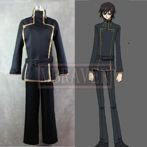 Code Geass Lelouch Lamperouge Cosplay Costume
