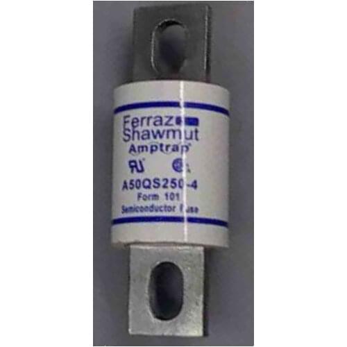 Fuses: A50QS250-4 250A 500V aR
