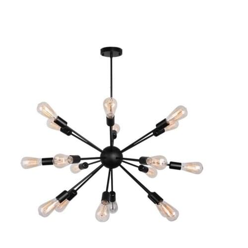 Modern LED Gold/black Ceiling Chandelier Lighting Living Room Bedroom Chandeliers Creative Home Lighting Fixtures restaurant