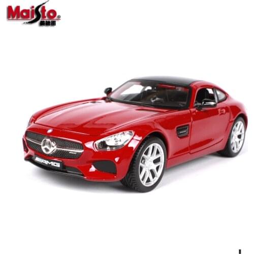 Maisto 1:24 Simulated Alloy Car Model Toy For Benz AMG GT Car Model Collection For Man Gfit