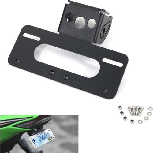 Fit for KAWASAKI ZX-25R 2020-2021 Motorcycle Fender Eliminator Kit Motorbike Rear Tail Tidy Number License Plate Holder ZX25R