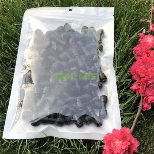 S168 6mm Quick slip lock Tee Quick connector push fitting for 1/4 inch pipe connector