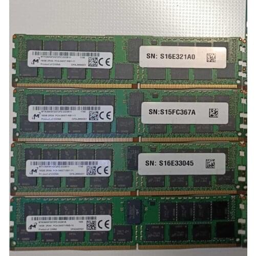 Server memory FOR Micron DDR4 ECC REG 16G 2RX4 PC4 2400MHz