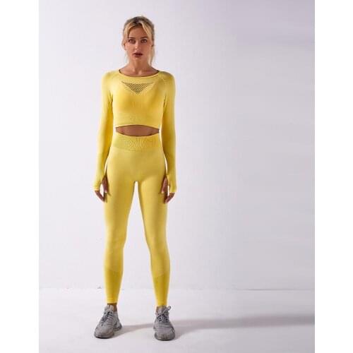 Comfortable Pack Sports Compression Bra And Shorts Set Women Sport Wear high Quality Seamless Yoga Set