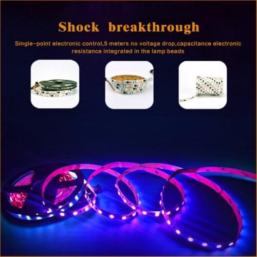 12V magic lantern with WS2811 one meter 20 segments 60 lights bar KTV programmable marquee flowing water gradient outdoor light