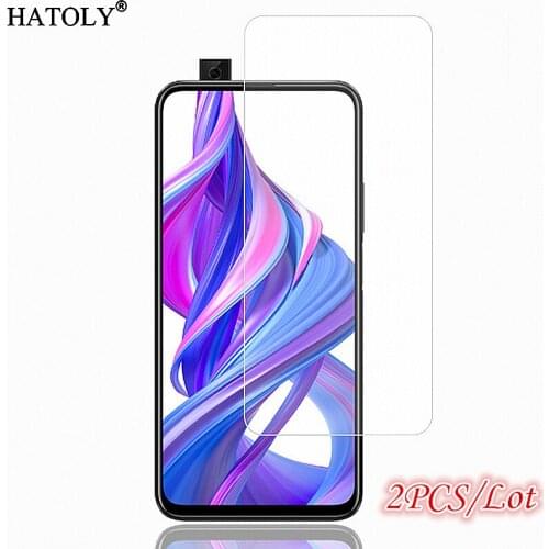 2Pcs Glass on Honor 9X Pro Tempered Glass For Huawei Honor 9X Pro Screen Protector Phone Film Protective Glass For Honor 9X Pro