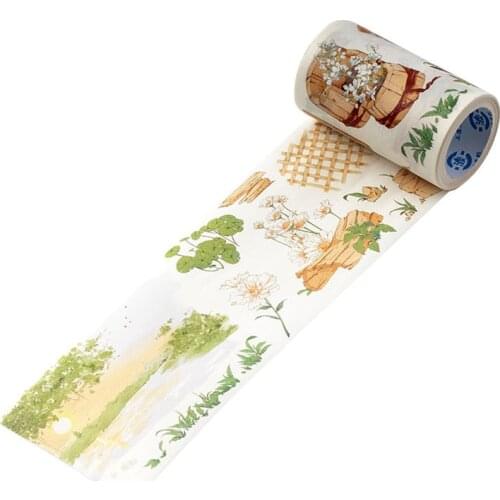 Journal Curtain Masking Tape Paper Landscaping