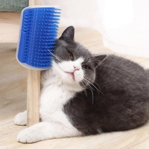 2021 Cat Flea Comb Cats Hair Removal Comb Grooming Pet Comb for Dogs Hair Brush Bath Brush Pet Products
