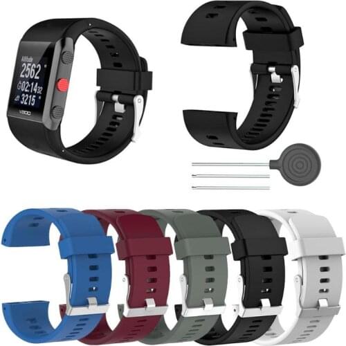 30pcs Silicone Replacement Wrist Watch Band for Polar V800 Smart Bracelet with Tool Smart watch Strap for Men Women 18.5cm
