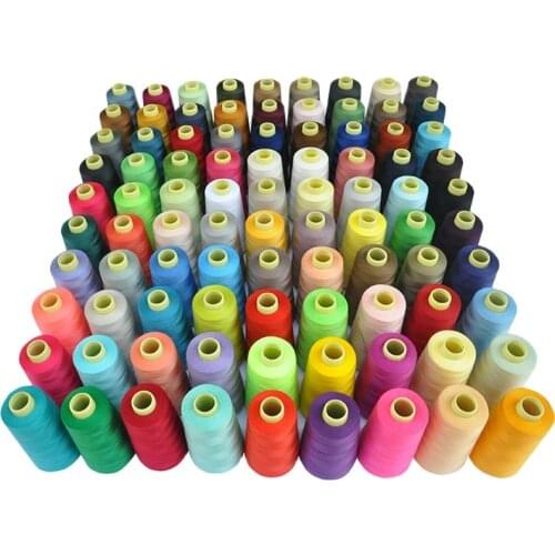 50 pieces Sewing thread / / pagoda / 40/2-speed polyester thread / threads/ / sewing / 3000 yards of sewing thread