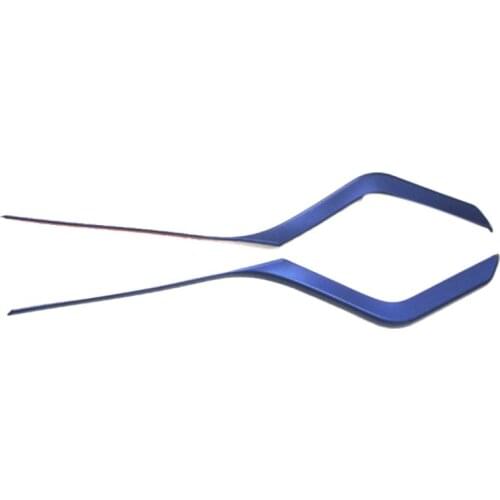 Car Blue Inner Door Armrest Decor Strip Cover Trim for Toyota C-HR CHR 2016-2020