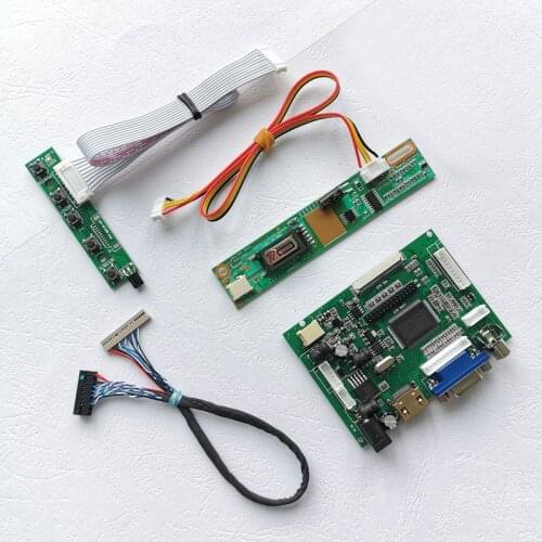 For LP141XA/LP141XB laptops screen LVDS 20-Pin 1CCFL inverter VGA 2AV 14.1" 1024*768 LCD screen controller drive board set