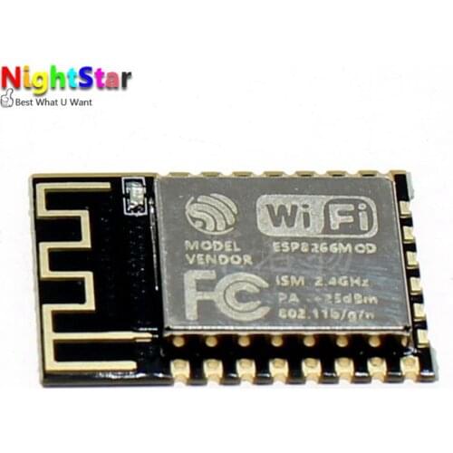 ESP-12E ESP8266 Serial Port WIFI Transceiver Wireless Module AP+STA Remote Serial Port WIFI Module 3.3V SPI for Arduino