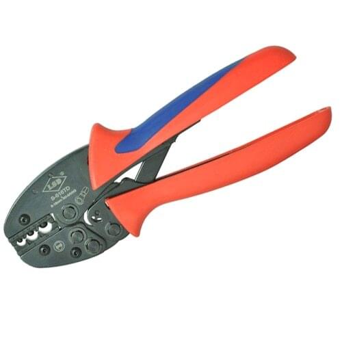 Pliers for crimping non-insulated terminal lug types 4-16mm2 S-616TD