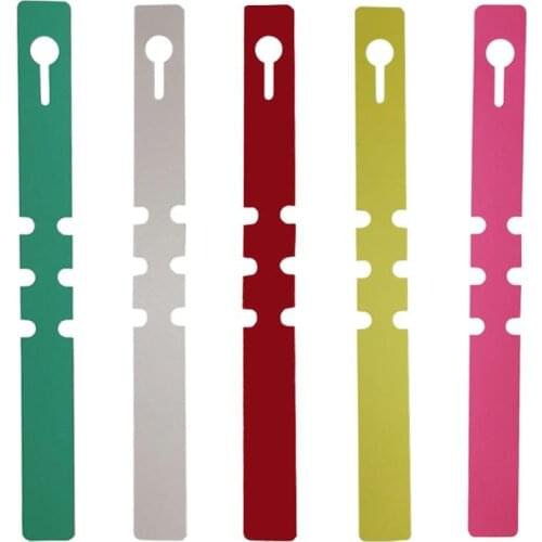 Marqueur de plante en plastique PVC 21x2cm, étiquette de plante pour anneau de jardin, étanche et réutilisable