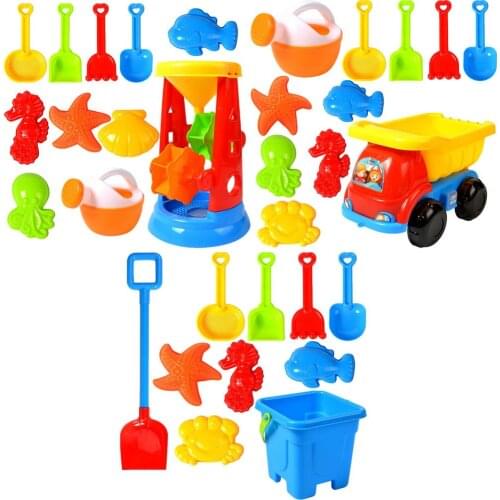 Children Summer Beach Toy Set Beach Tools Set Sand Playing Toys Kids Outdoor Funny Beach Toy Kits For Kids Gifts