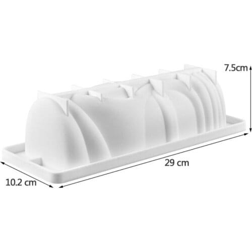 New design nonstick food grade heat-resistant mousse cake silicone mold bakeware tools