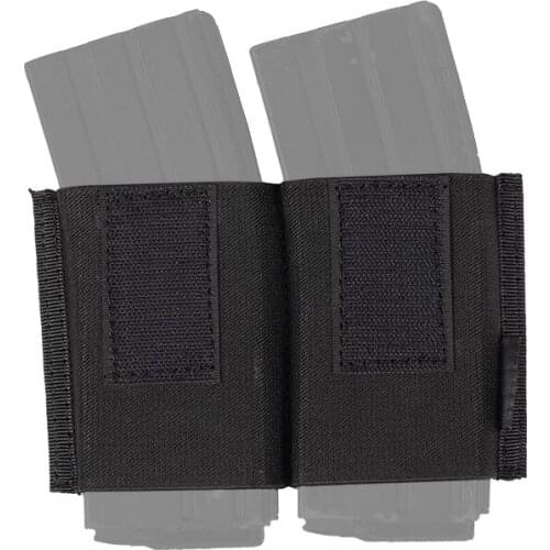 OneTigris Tactical Double Elastic Mag Holders with Hook Fasteners 5.56 Magazine Insert Quick and Easy Access To Your Mags