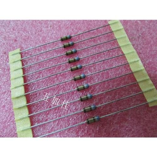 Original new 100% CCF-55 68.1R 68R1 1/4W 1% five ring brown metal film color ring resistance 2*6.5 (Inductor)