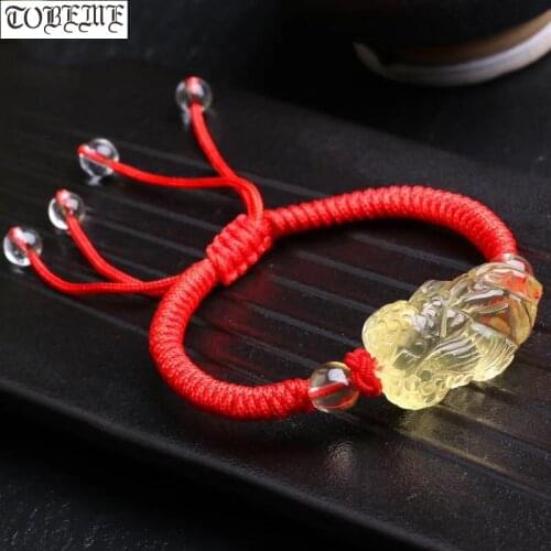Braided Beads Bracelet Feng Shui Wealth Pixiu Bracelet Jewelry Lucky Bracelet