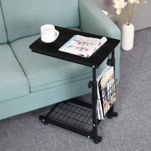 Portable Bed Table for Laptop Coffee Table for Living Room Breakfast Magazine Table Sofa Side Furniture Small Table for Bedroom