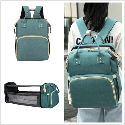 Backpack For Stroller Organizer Fashion Maternity Bebe Insulation Travel Changing Table Cot Womens Diaper Shoulder Bag Baby Bed