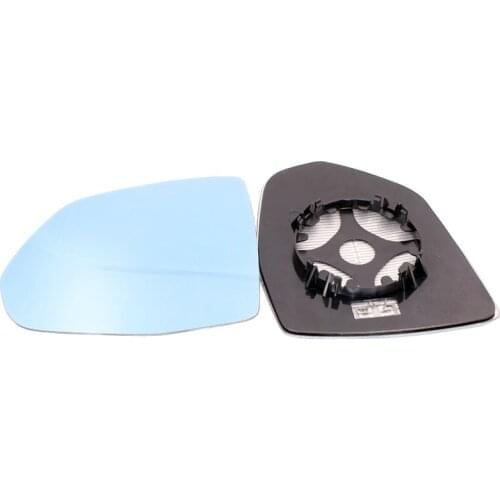 Wide View Auto Dimming Rear View Mirror Blue Heated Side Wing Mirror Glass with LED Turn Indicator for Cadillac XT5 XT4