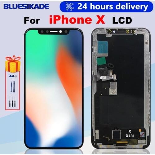 AAAAA+++ 5.8" For Apple iphone X OLED Display 3D Touch Digitizer For IPHONE X LCD Display Screen Replacement Parts
