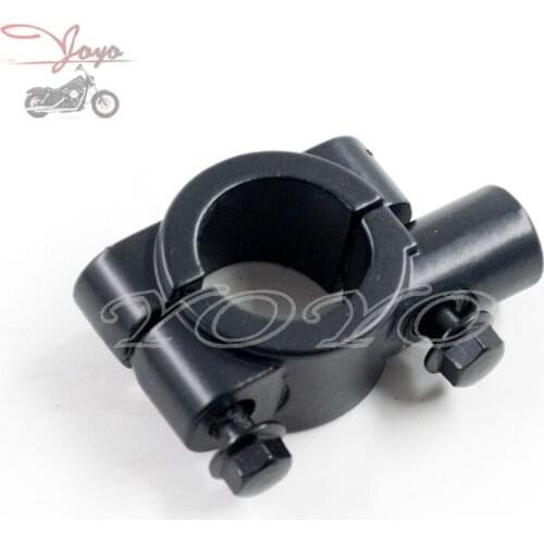 22mm 7/8" Motorcycle Handlebar Mirror Mount Clamp Clip Base For Kawasaki KL250 KLX250 KLE250 KLX125 KLX300 KLX400 KDX200 250
