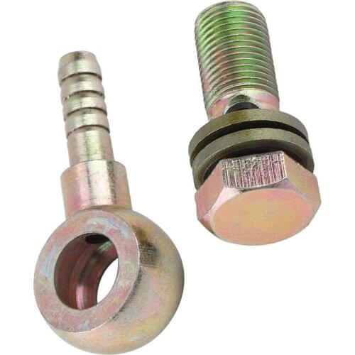 Oil Cooler Ball Head Adapter 2pcs/Set Oil Cooler Screw M12x1.25mm New Part