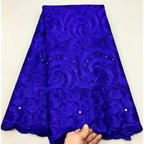 African Swss Voile Lace Fabric Dubai Farbri 100%Cotton Embroidery Swiss Voile Lace In Switzerland Brocade Lace For Party 5yards