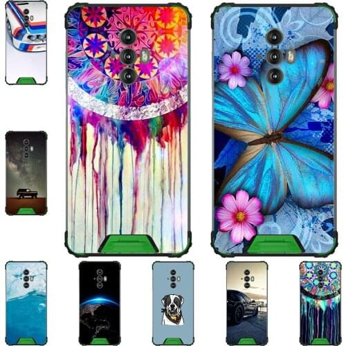 Phone Case For Blackview BV6600 2021 5.7 inch Bag Fashion Luxury Color Cartoon Printed Paint Mobile For Blackview BV6600 2021